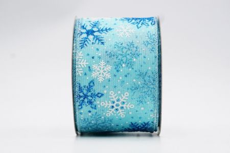 Snowflake Shimmer Ribbon_KF7590GC-12-12_blue
